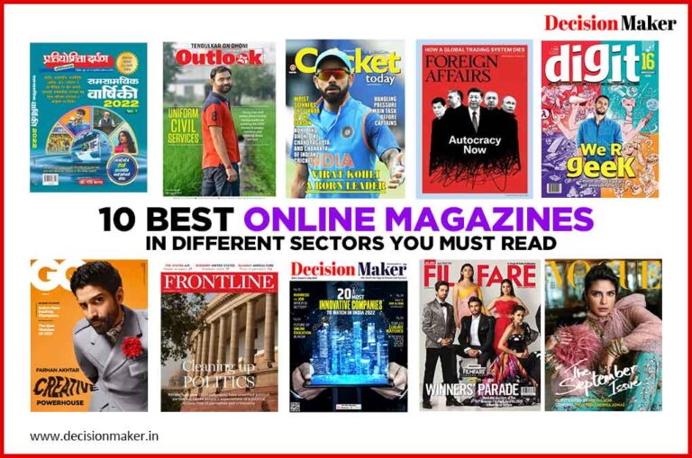 10 Best Online Magazines in Different Sectors You Must Read