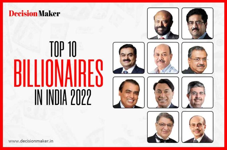 Top 10 Billionaires in India 2023