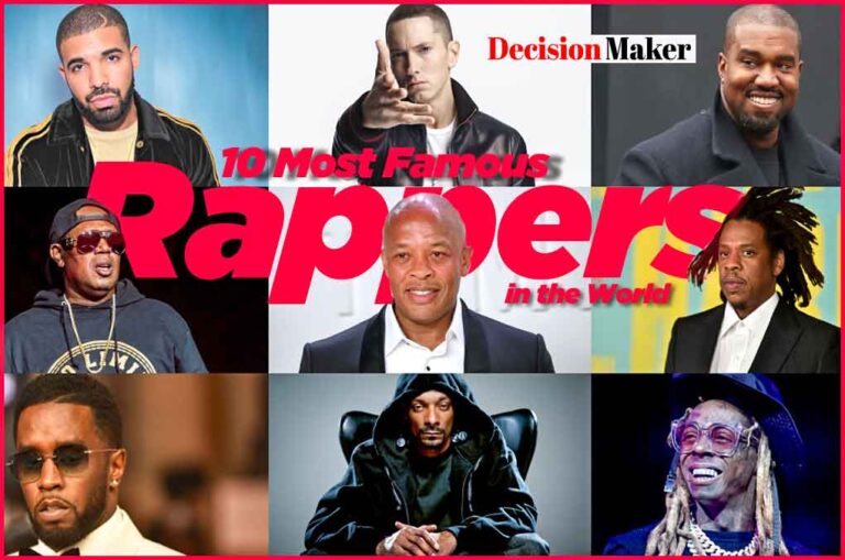 10 Most Famous Rappers in the World