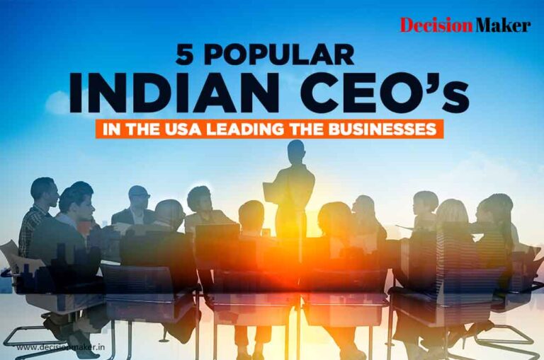Popular Indian CEOs in the USA