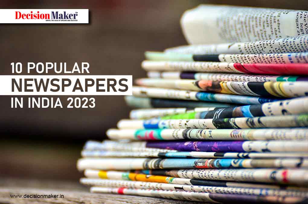 10 Popular Newspapers In India 2023 Decision Maker