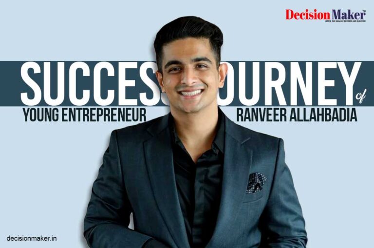 Young Entrepreneur Ranveer Allahbadia