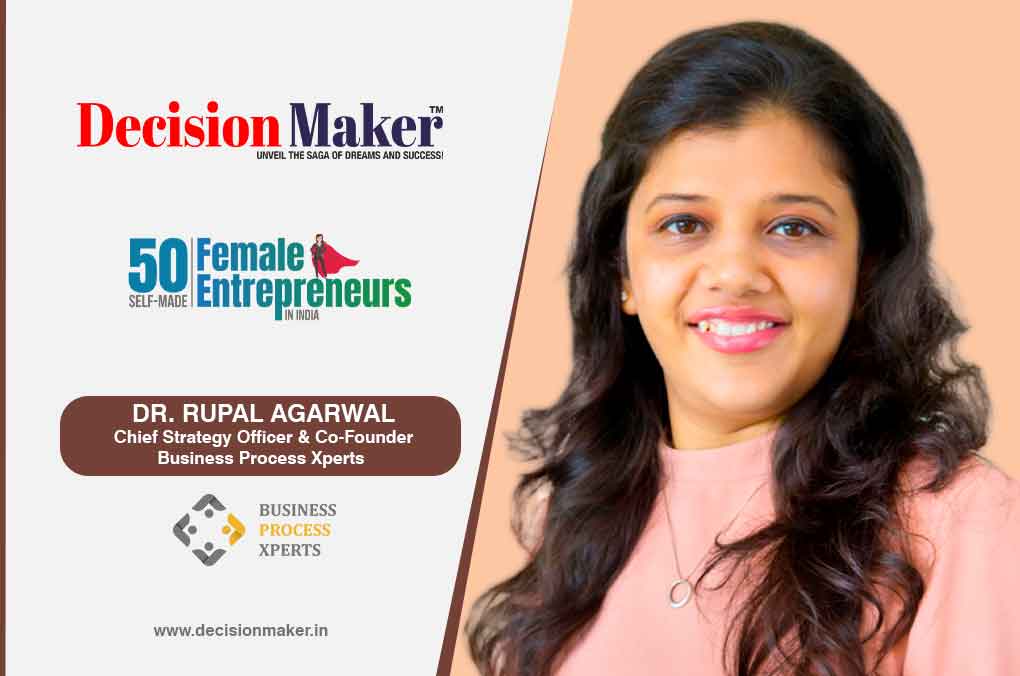Dr Rupal Agarwal feature in Decision Maker Magazine