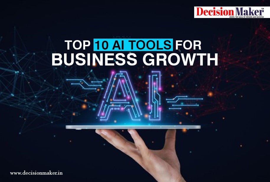 Top 10 AI Tools for Business Growth